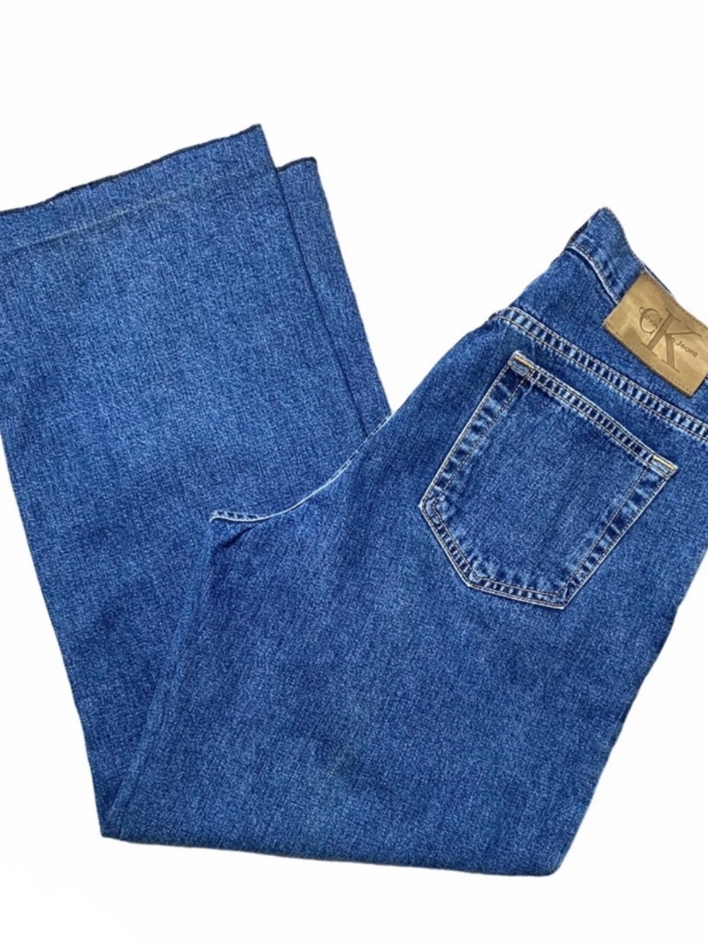 Calvin Klein Womens Jeans Stovepipe Stonewash - Size 9